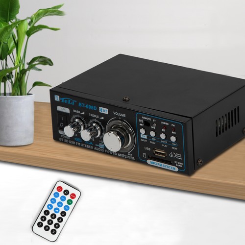 Amplificatore bluetooth nero - amplificatore,