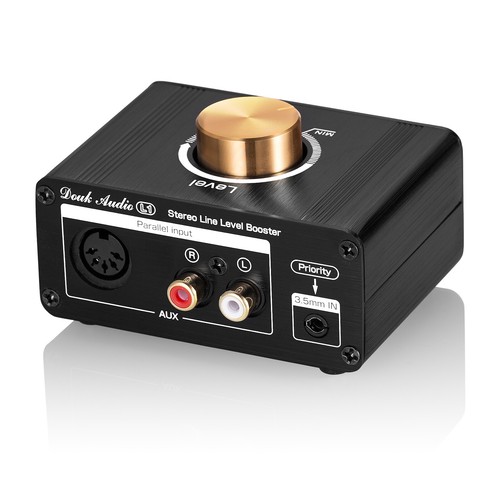 Mini stereo line level booster - mini,